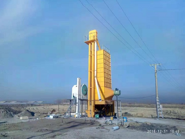 Soybean Dryer Installation Guidance in Uganda