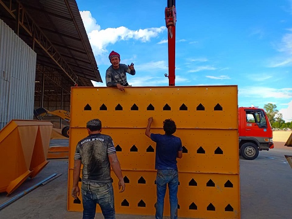 Structure of Grain Dryer in Uganda